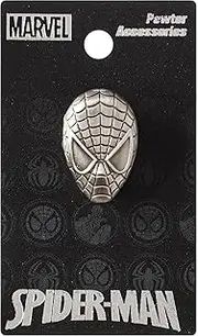 Marvel Spider-Man Head Pewter Lapel Pin