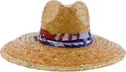 Peter Grimm Americana Straw Hat Natural