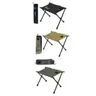 Camping Stool Lightweight Strong Load Capacity Portable Folding Stool Foot Rest