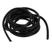 4M Silicone Rubber O Shaped Door Window Sliding Seal Weather Stripping Black