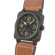 bell & ross BR 3 HERITAGE watch men TO02794