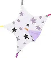 ERINGOGO Soothing Blanket Soft Comfort Towel with Dotted Backing Security Blanket for Sleep for Go Use Promotes Sensory Development and Provides Calming Support