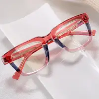 在飛比找蝦皮商城精選優惠-97725 歐美彩色時尚眼鏡架tr90防藍光眼鏡護眼潮流眼鏡