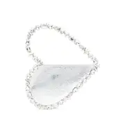 [L'alingi] L'alingi Taliya Clutch Bag ONE SIZE SILVER