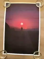 Star Wars limited art print set of 4 by Marko Manev- Setting Suns, Dark Lord, +