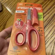 Fiskars 5" Kids Scissors with Safety Edge Blade Eraser Sheath - 3 to choose from
