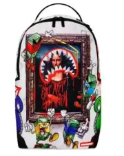 Sprayground Leonardo Da Villian DLXSR School Backpack Limited Edition