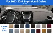 Dashboard Dash Mat Cover for 2003-2007 Toyota Land Cruiser (Plush Velour) (for: Toyota)