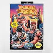 Royal Retro Double Dragon 3 The Arcade Game 16bit MD Game Card For Sega Mega Drive/ Genesis with Retail Box-(US BOX)