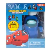 Among Us : Series 2 Crewmate Figure with Stamper + Accessories BRAND NEW