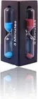 Classic Sand Timer Set: Versatile 3/5/7 Min Hourglasses for Tea, Cooking