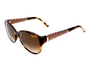 Chopard Sunglasses SCH127 09AJ Havana/Brown Gradient Lens Authentic 55mm