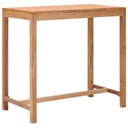 Garden Bar Table 110x60x105 cm Solid Teak Wood vidaXL