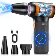 4X(Compressed Air Duster, Blower Turbo Fan 130000RPM - Cordless Air Duster4292