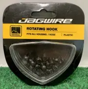 Jagwire Rotating Hooks Black 6 Piece 5mm Brake Shift Cable Clip Genuine OEM