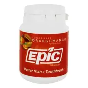 Xylitol Sweetened Gum Orange-Mang 50 Count By Epic Dental