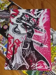 GUNSLINGER SPAWN ART PRINT SIGNED BY (NATEMADEIT) NATE JOHNSON W/SKETCHED COA