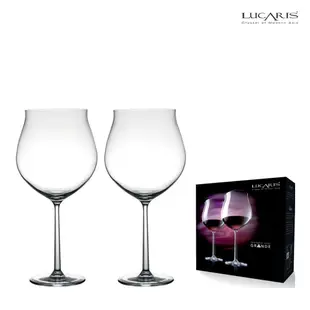 ☘小宅私物☘ Lucaris 水晶酒杯上海系列特大Grand勃根地紅酒杯 975ml (2入禮盒組) (9.8折)