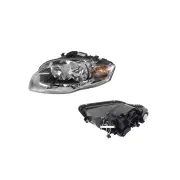 Pair of Head Light Right & Left Side for Audi A4 B7 02/2005 - 12/2007