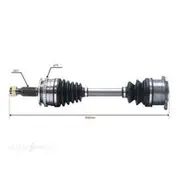 Bearing Wholesalers CV Shaft - B172A1