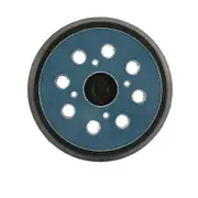 5" 8 Holes 125mm Hook Loop Sanding Backing Pad for Makita Orbital Sander Disk Discs Porter Cable Backup Stick On Pad black blue