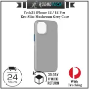 Tech 21 Apple iPhone 12 / 12 Pro Eco Slim Mushroom Grey Case