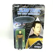 Star Trek The Next Generation Data ReAction Action Figure Super 7
