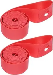 sourcing map Bicycle Rim Strip PVC Bike Tire Liner Bicycle Wheel Rim Tapes Inner Tube Tape Anti-Scratched Guard Cushion Pad Protector for Road MTB Mountain Bike