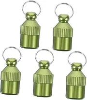 FIXOSHEE 5pcs Pet Name Tag Lightweight Lost Cat and Dog Neck Pendant with Paper Holder Id Tags for Pets and Birthdays