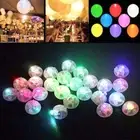 High Brightness Decor Light Round Flash Ball LED Balloon Glow Paper Lantern