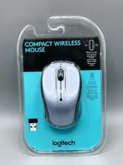 Logitech M185 Compact Wireless Mouse Swift Grey 910-002225 Sealed 18 Mon Battery