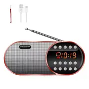 MANOVO Multi-Function FM Radio Plug-in Card Walkman Portable Bluetooth7322
