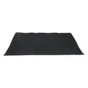Soft Black Rubber Sole Sheet 1.2mm Anti Slip Wear Resistant Cushioning Repair