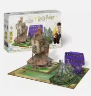 Harry Potter 3D puzzle The Burrow, Hagrid's Hut, Knight Bus 315pc New in Box