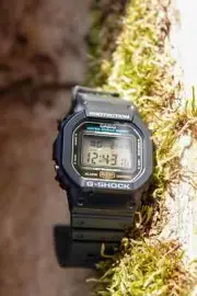 Ghost Clear – Modified Watch Based on Casio G-Shock DW-5600 – Exposed Circuit