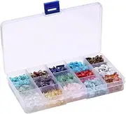 [Generic] Crystal Beads Colorful Mini Necklaces Bracelets Keychain Pendant Stones DIY Crafting Jewelry Materials for Beginners