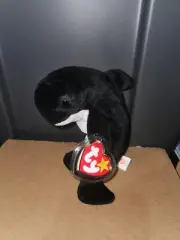 Ty Beanie Babies Waves the Orca Rare Mint Tag Errors RETIRED