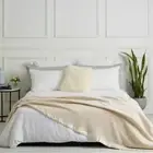 Creswick Essential Merino Wool Blanket Cream