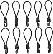 Outanaya 20pcs Heavy Duty Elastic Tie Down Straps with Hooks Durable Outdoor Bungee Cords for Secure Luggage and Travel Portable and Reliable Tarp Straps for Camping