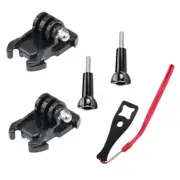 Durable 5PCS Action DV Action Camera Accessory Release Snap Mount Clip for GoPro