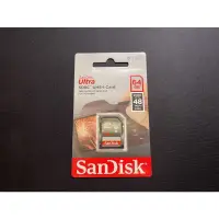 在飛比找蝦皮購物優惠-增你強台灣公司貨 Sandisk 64GB 記憶卡 SDXC