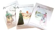3 Paper Doll Books_AMANDA Goes West_Amanda's Home on the Range_Aanda's New Life