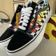 Vans x Tierra Whack Old Skool Checkerboard Multicolor Size 8 Women's NWT
