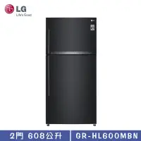 在飛比找蝦皮購物優惠-LG 樂金 GR-HL600MBN 冰箱 608L 2門 上