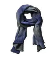 Tickled Pink. Ombre Rigged Scarf- Purple & Gray. Brand New with tags!!