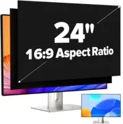 VERPONITY (2-Pack) HD Computer Monitor Privacy Screen Filter 24 Inch