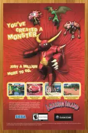 2004 Amazing Island Gamecube Vintage Print Ad/Poster Official Nintendo Promo Art
