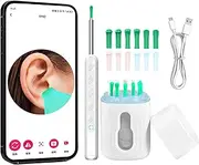 Smart Ear Wax Removal Tool with 1080P HD Camera & LED Light, Visual Otoscope Ear Cleaner Kit for iPhone, iPad, Android Phones