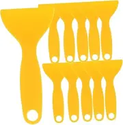 CTIRCHIU 25Pcs Car Film Tool Yellow Gap Scraper for Window Tinting Vinyl Wrapping Durable Paint Scraper for Car Home Shop Use Essential Gadget for Precise Film Application