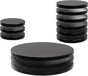 WizKids Deep Cuts: Round Bases for Miniatures, Black